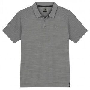 Hurley Men's Performance Stretch Moisture Wicking Shirt, Gray, Size M